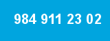984 911 23 02 984 911 23 02